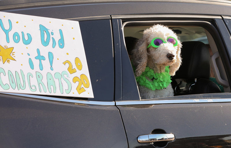 KCHS senior drive-thru